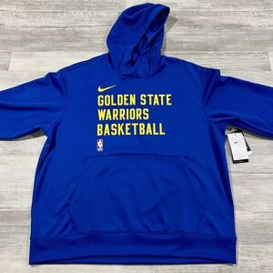 Nike‎ Golden State Warriors Performance Spotlight On-Court Practice Hoodie Sz XL